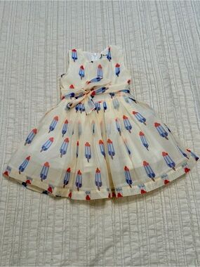 Doe a Deer Bomb Pop Organza Dress
